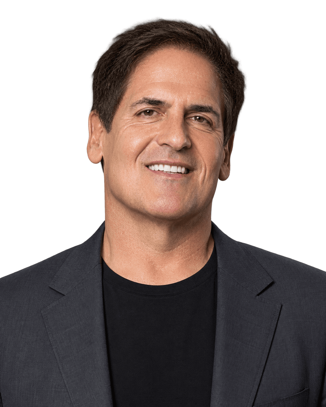 Illustrated portrait of Mark Cuban